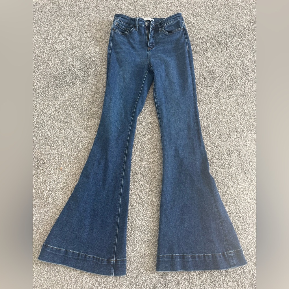 Classic Indigo Flare Jeans